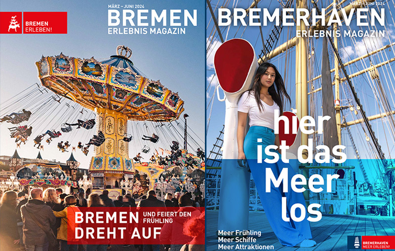 Erlebnismagazin Bremen März bis Juni 2024