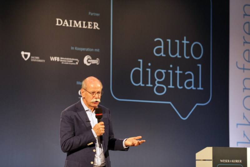 Sprach in Bremen über die Zukunft des Automobilbau: Dr. Dieter Zetsche