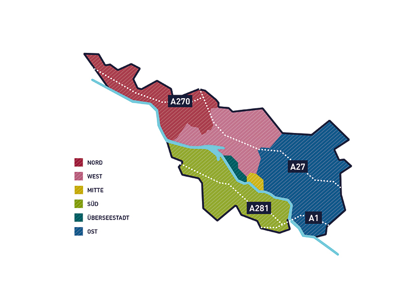 Bremer Regionen - regionale Unternehmensbetreuung