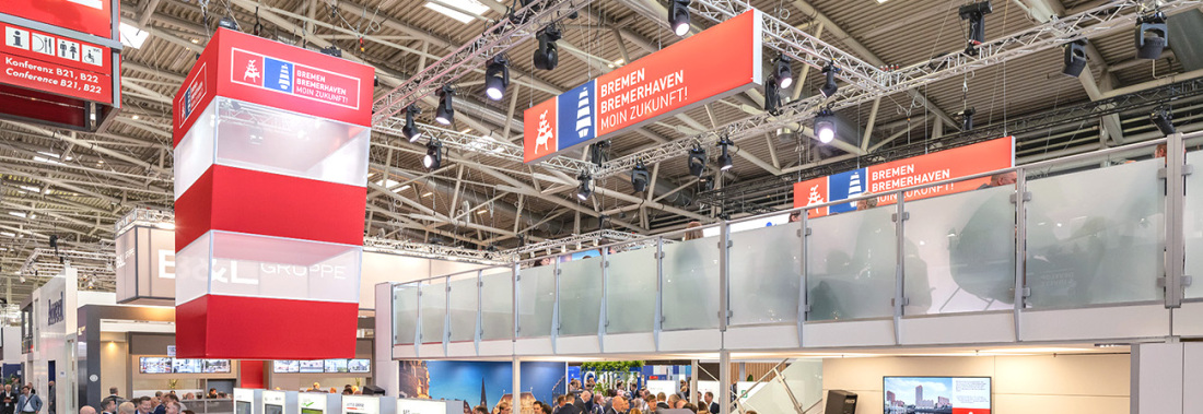 Messestand von Bremen auf der Expo Real Messestand von Bremen auf der Expo Real