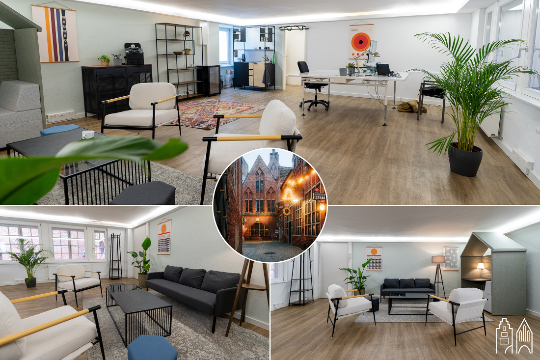 Im Herzen von Bremen: Coworking in der Böttcherstraße Im Herzen von Bremen: Coworking in der Böttcherstraße